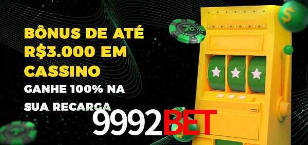 9992Bet melhor bônus de depósito